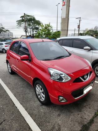 NISSAN MARCH 1.6 SV 16V FLEX 4P MANUAL NISSAN MARCH 1.6 SV 16V FLEX 4P MANUAL